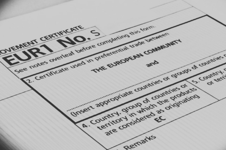 Certificat EUR.1 : Un enjeu stratégique parfois sous estimé