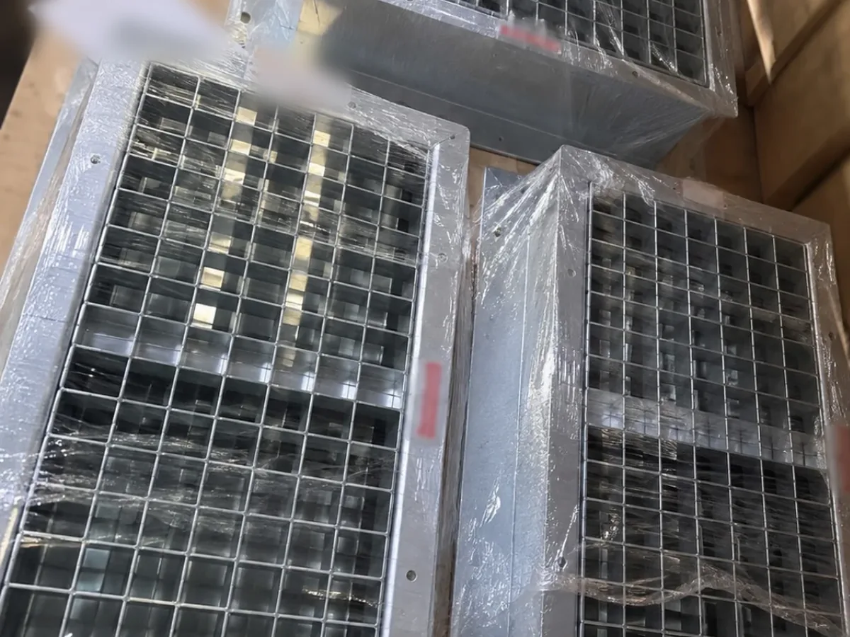 Clapets de ventilation emballés en caisse